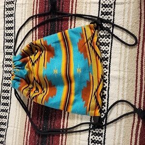 📛5/$25 Southwestern Cloth Rope Bag